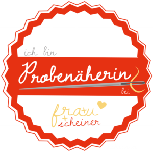 Probenähen für Frau Scheiner